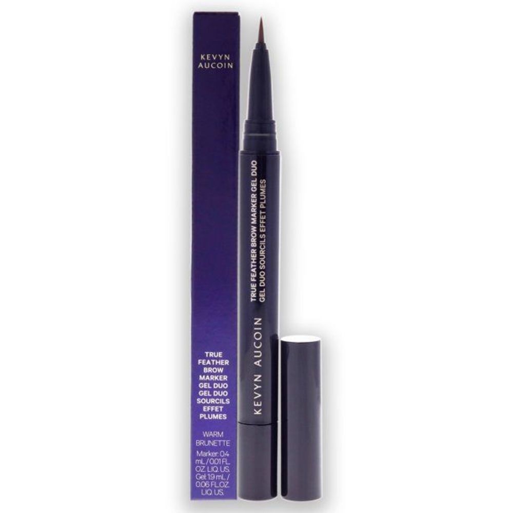 3 Pack Kevyn Aucoin True Feather Brow Marker Gel Duo Warm Brunette *New in Box* - Picture 2 of 3